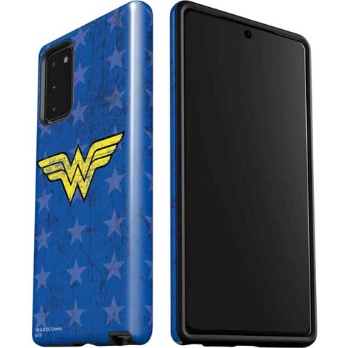 DC Comics Wonder Woman Emblem on Flag Galaxy Note20 5G Pro Case