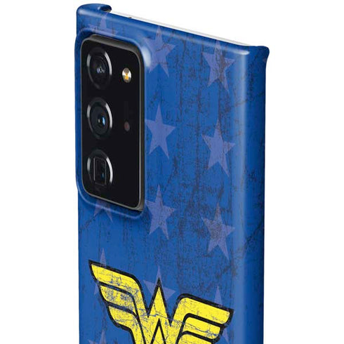 DC Comics Wonder Woman Emblem on Flag Galaxy Note20 Ultra 5G Lite Case
