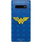 DC Comics Wonder Woman Emblem on Flag Galaxy S10 Plus Skin