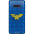 DC Comics Wonder Woman Emblem on Flag Galaxy S10e Skin