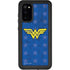 DC Comics Wonder Woman Emblem on Flag Galaxy S20 Waterproof Case