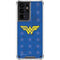 DC Comics Wonder Woman Emblem on Flag Galaxy S21 Ultra 5G Clear Case