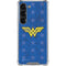 DC Comics Wonder Woman Emblem on Flag Galaxy S23 Clear Case