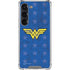 DC Comics Wonder Woman Emblem on Flag Galaxy S23 Clear Case