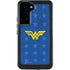 DC Comics Wonder Woman Emblem on Flag Galaxy S23 Plus Waterproof Case