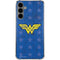 DC Comics Wonder Woman Emblem on Flag Galaxy S24 Plus Clear Case