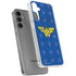 DC Comics Wonder Woman Emblem on Flag Galaxy S24 Plus Clear Case