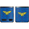 DC Comics Wonder Woman Emblem on Flag Galaxy Z Flip Skin