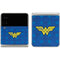 DC Comics Wonder Woman Emblem on Flag Galaxy Z Flip3 5G Skin