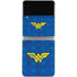 DC Comics Wonder Woman Emblem on Flag Galaxy Z Flip3 5G Skin