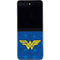 DC Comics Wonder Woman Emblem on Flag Galaxy Z Flip5 5G Skin