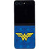 DC Comics Wonder Woman Emblem on Flag Galaxy Z Flip5 5G Skin