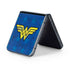 DC Comics Wonder Woman Emblem on Flag Galaxy Z Flip5 5G Skin