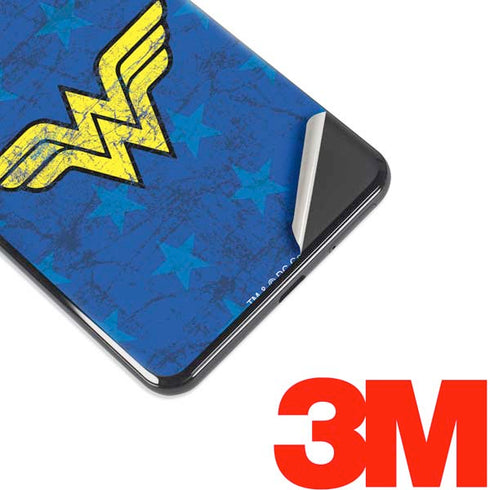DC Comics Wonder Woman Emblem on Flag Google Pixel 3 XL Skin