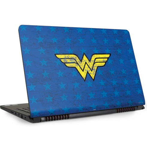 DC Comics Wonder Woman Emblem on Flag Dell Inspiron Skin
