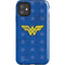 DC Comics Wonder Woman Emblem on Flag iPhone 11 Impact Case