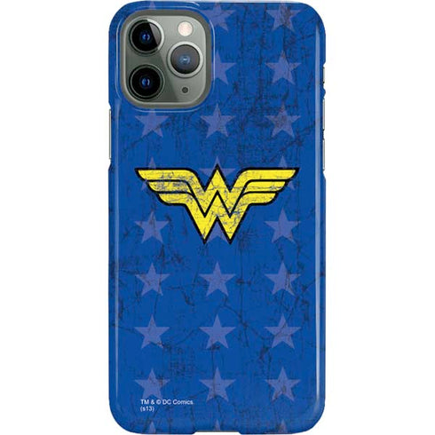 DC Comics Wonder Woman Emblem on Flag iPhone 11 Pro Lite Case