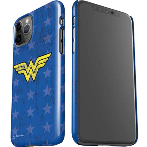 DC Comics Wonder Woman Emblem on Flag iPhone 11 Pro Lite Case