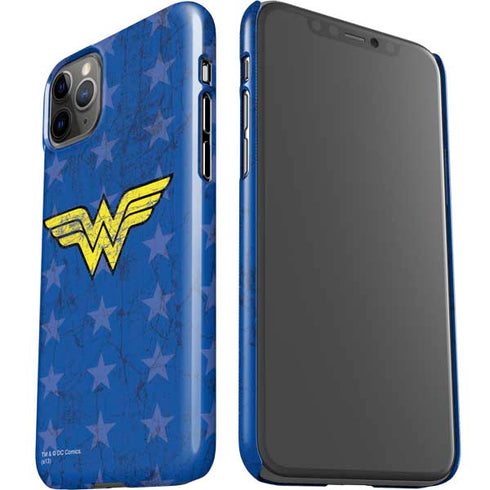 DC Comics Wonder Woman Emblem on Flag iPhone 11 Pro Max Lite Case