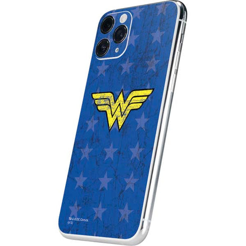 DC Comics Wonder Woman Emblem on Flag iPhone 11 Pro Skin