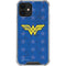 DC Comics Wonder Woman Emblem on Flag iPhone 12 Clear Case