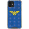 DC Comics Wonder Woman Emblem on Flag iPhone 12 Mini Clear Case