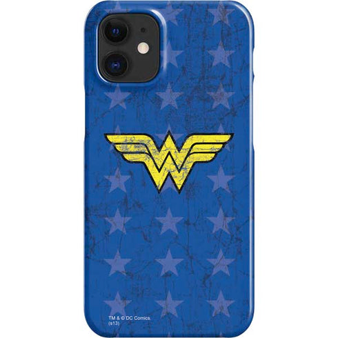 DC Comics Wonder Woman Emblem on Flag iPhone 12 Mini Lite Case