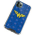 DC Comics Wonder Woman Emblem on Flag iPhone 12 Pro Clear Case
