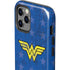 DC Comics Wonder Woman Emblem on Flag iPhone 12 Pro Impact Case