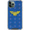 DC Comics Wonder Woman Emblem on Flag iPhone 12 Pro Max Clear Case