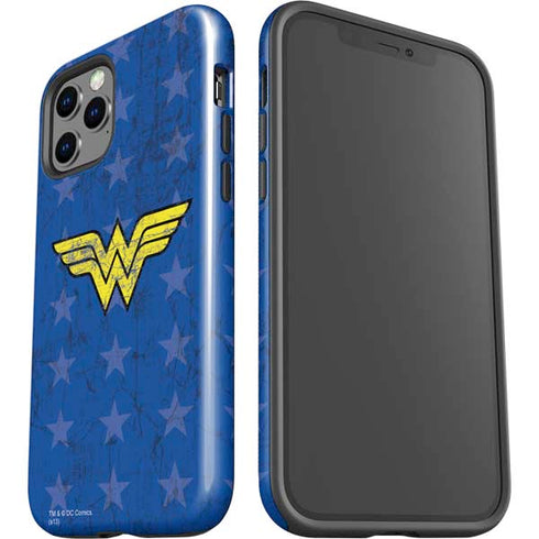 DC Comics Wonder Woman Emblem on Flag iPhone 12 Pro Max Impact Case
