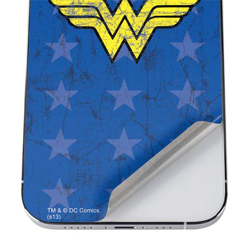 DC Comics Wonder Woman Emblem on Flag iPhone 12 Pro Max Skin