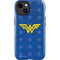 DC Comics Wonder Woman Emblem on Flag iPhone 15 Plus Impact Case