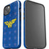 DC Comics Wonder Woman Emblem on Flag iPhone 14 Impact Case