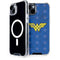 DC Comics Wonder Woman Emblem on Flag iPhone 15 Plus MagSafe Case