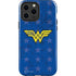 DC Comics Wonder Woman Emblem on Flag iPhone 15 Pro Max Impact Case
