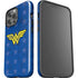 DC Comics Wonder Woman Emblem on Flag iPhone 15 Pro Max Impact Case