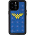 DC Comics Wonder Woman Emblem on Flag iPhone 14 Pro Max Waterproof Case