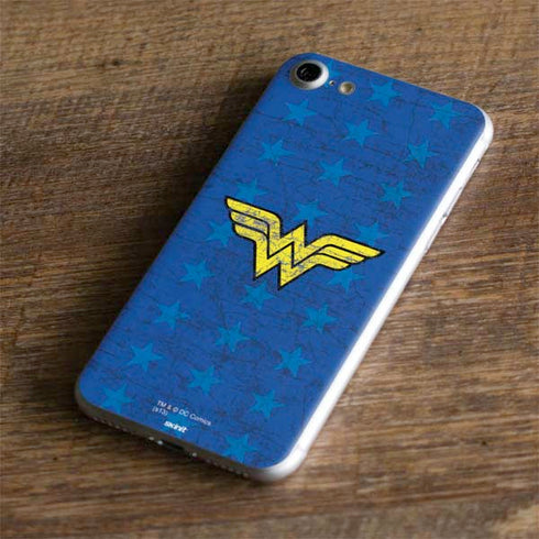 DC Comics Wonder Woman Emblem on Flag iPhone 8 Skin