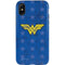 DC Comics Wonder Woman Emblem on Flag iPhone X Pro Case
