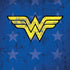DC Comics Wonder Woman Emblem on Flag iPhone X Skin