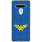 DC Comics Wonder Woman Emblem on Flag LG Stylo 6 Clear Case