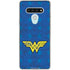 DC Comics Wonder Woman Emblem on Flag LG Stylo 6 Clear Case