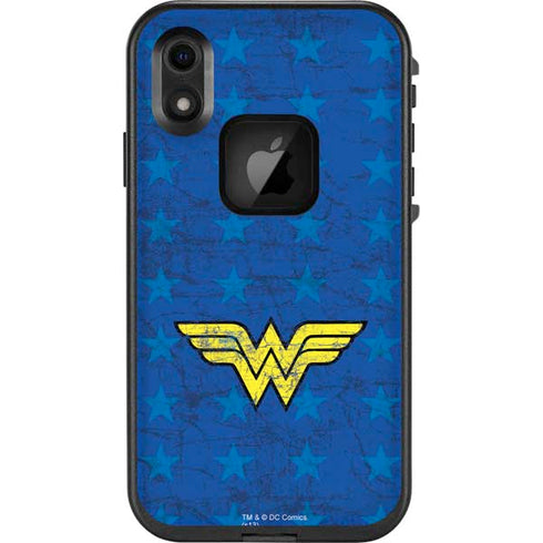 DC Comics Wonder Woman Emblem on Flag LifeProof Fre iPhone Skin