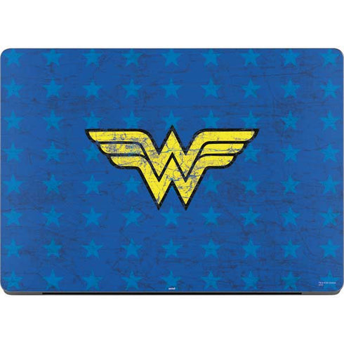 DC Comics Wonder Woman Emblem on Flag MacBook Pro 14in (2021-24) Skin