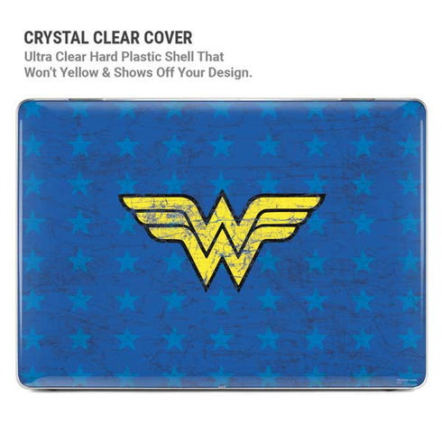 DC Comics Wonder Woman Emblem on Flag MacBook Pro 16in (2021-25) Case plus Skin
