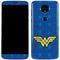 DC Comics Wonder Woman Emblem on Flag Moto E5 Plus Skin