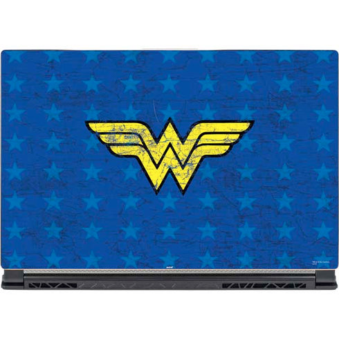 DC Comics Wonder Woman Emblem on Flag MSI GS65 Stealth Laptop Skin
