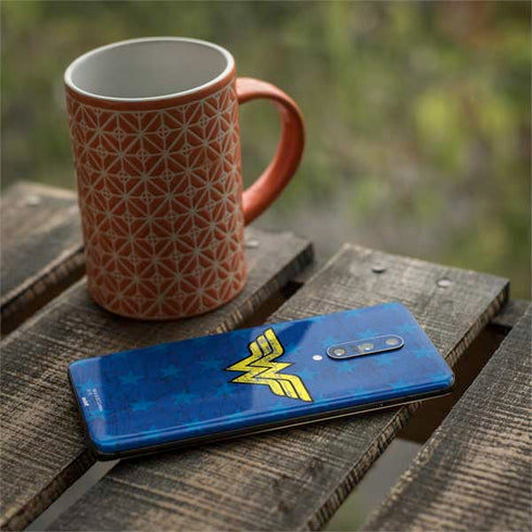DC Comics Wonder Woman Emblem on Flag OnePlus 7 Pro Skin