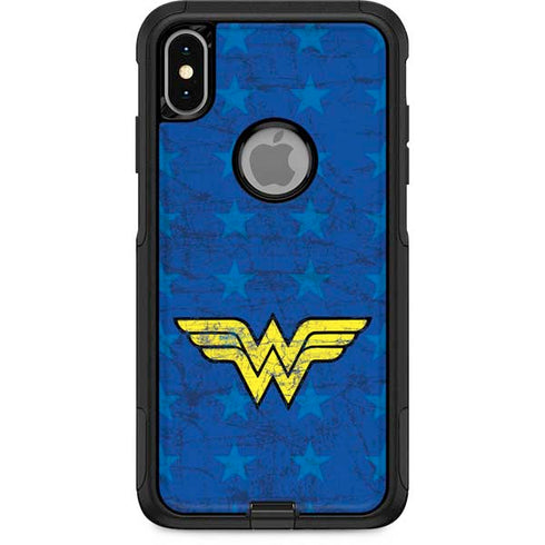 DC Comics Wonder Woman Emblem on Flag Otterbox Commuter iPhone Skin